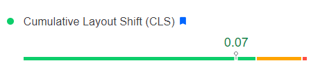 CLS (Cumulative Layout Shift)