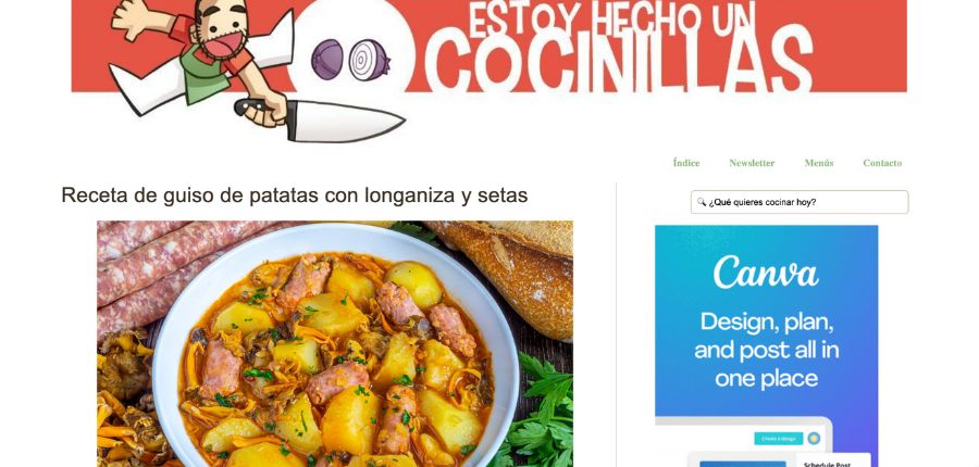▷ Los 25 mejores blogs de cocina y gastronomía en español