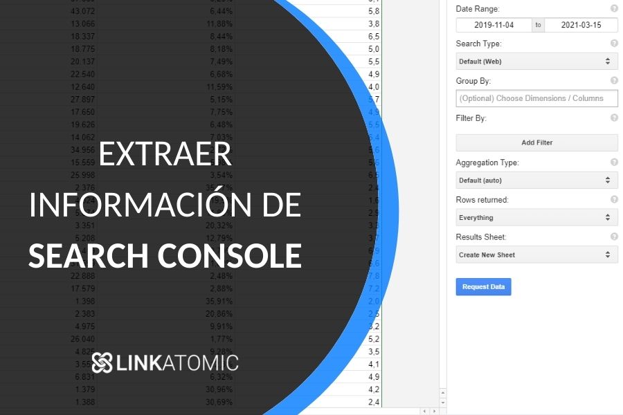 ¿Cómo exportar datos de Search Console de Google?