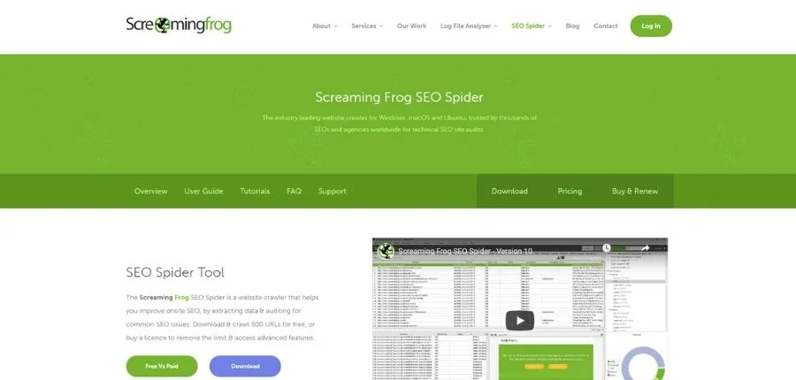Screaming Frog