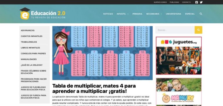 Los 20 mejores blogs educativos en español