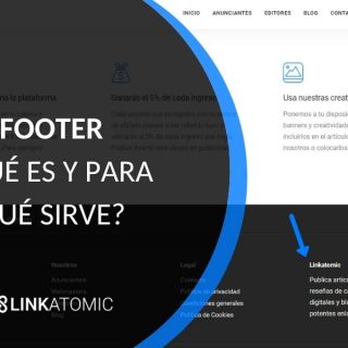¿Qué es el footer de una página web?