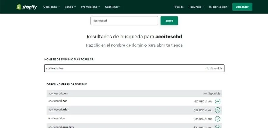 Ideas para tiendas online con Shopify