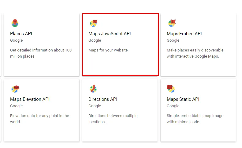 Maps JavaScript API