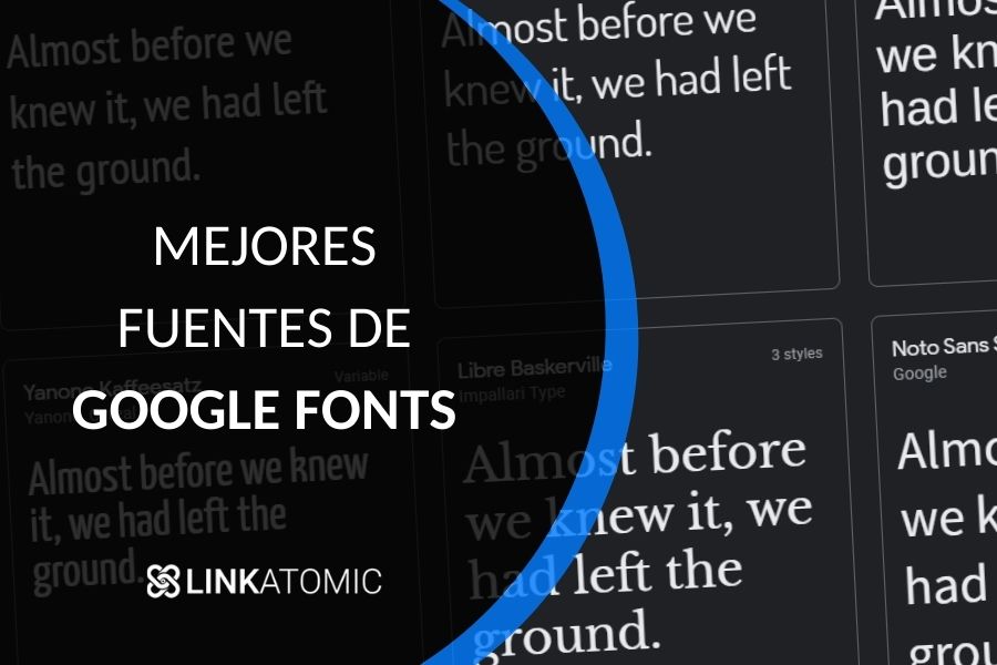 Las mejores Google Fonts